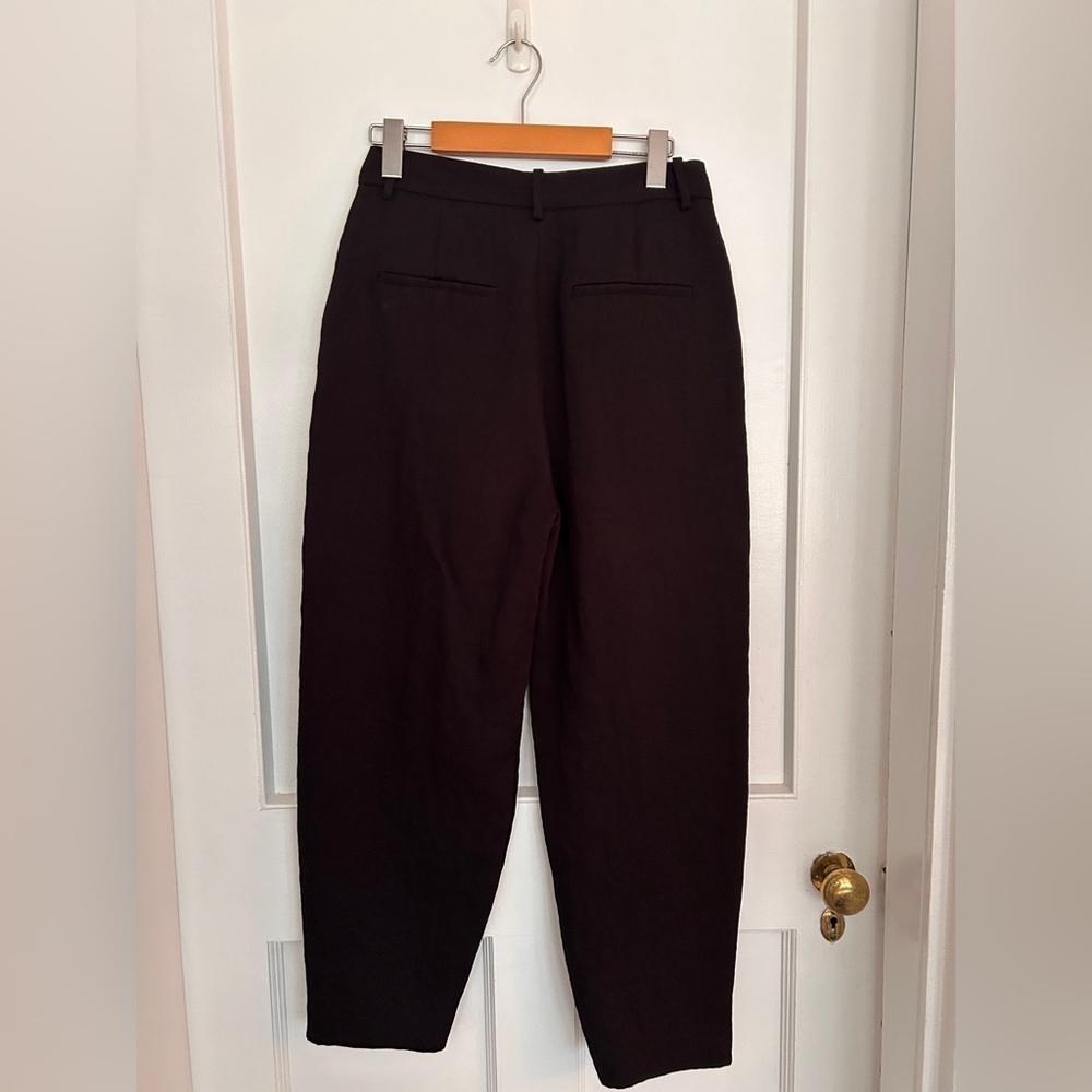 Women’s Black Tapered Pants from Zara Size Small - Picture 6 of 9